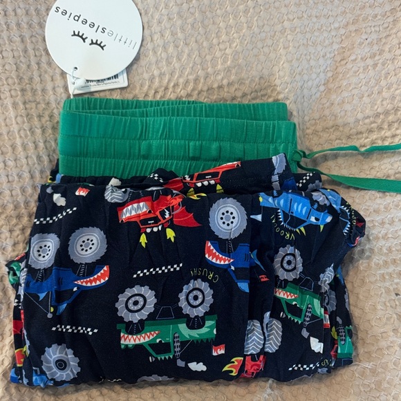 Little Sleepies Men's Large Monster Trucks Pajama Pants NWT - Picture 5 of 5